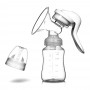 DrPhone BP3 – Handmatige Borstkolf – BPA Free – Superstil – Verstelbare Zuigkracht – Massagefunctie - Hygiënisch - Wit