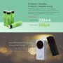 DrPhone LM3-C - Binnenbel + Batterijen + Batterijlader + 64GB SD Kaart - Nachtzicht - Smart Life - Google home - Wit