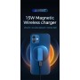 DrPhone MAG5 Magnetische Draadloze Oplader - Magsafe 15W - Geschikt voor iOS Smartphone 12/13 /Pro/Mini/ Pro Max - Blauw