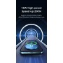 DrPhone MAG5 Magnetische Draadloze Oplader - Geschikt voor Magsafe 15W - Geschikt voor iOS 12/13 /Pro/Mini/ Pro Max - Wit