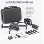 LUXWALLET Skyline 4K Drone – 28.8 KM/h - 3840x2160P – 5G GPS - Echte 4K Camera + Gimbal – 1.2KM Afstand - Quadcopter EIS