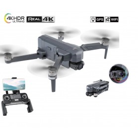 LUXWALLET Skyline 4K Drone – 28.8 KM/h - 3840x2160P – 5G GPS - Echte 4K Camera + Gimbal – 1.2KM Afstand - Quadcopter EIS