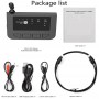 DrPhone 3 in 1 Bluetooth 5.0 Audio Adapter - AptX - Zender / Ontvanger / - RX/TX/Bypass /SPDIF/RCA/Aux 3.5mm - Zwart