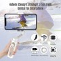 DrPhone HH-ISX Smartphone 3-Axis Gimbal Handheld Stabilizer - Met Opvouwbare Gimbal & Mini Statief - Zwart