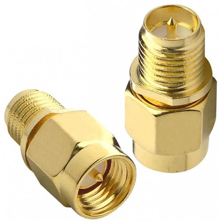 DrPhone SRC1 - SMA Male Naar RP-SMA Female Adapter – Voor Helium HotSpots - Wi-Fi-antenne, FPV Drone, Videozender - Zwart DrPhone SRC1 - SMA Male Naar RP-SMA Female Adapter – Voor Helium HotSpots - Wi-Fi-antenne, FPV Drone, Videozender - Zwart