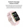 DrPhone Ai¹ Hydro – Smartwatch Aluminium – A-GPS - Stappenteller – Horloge – Waterdicht – IOS / Android - Vrouwen - Rose gold