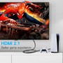 DrPhone HSH1 8K HDMI 2.1-kabel - 48Gbps Ultra HD-kabel - 8K@60HZ - 4K@120Hz - eARC - HDR10 -HDCP 2.2/2.3/Dolby/3D/VRR – 1M