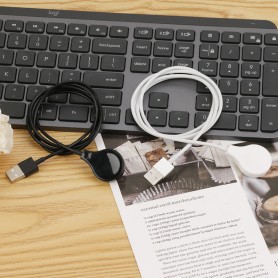 DrPhone N6 Safe - Magnetische Laadkabel Geschikt voor IOS Watch 7 - Oplader – USB-C Kabel Adapter 38 / 40 / 41 / 42 / 44 / 45mm