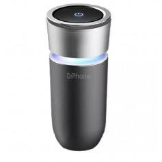 DrPhone AIR PRO Filter – Luchtreiniger – Draagbaar – Opladen met USB – Verwijdert rook , geur en stof – Zilver