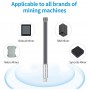 DrPhone HMFS LoRa – 2dBi Helium Hotspot Miner Antenne Met Magnetische Stand - RP-SMA Male – Outdoor - Grijs