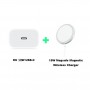 DrPhone MAG10 - Fast Wireless Charger - Oplader Geschikt voor Magsafe 15W - Geschikt voor iOS iPhone 12/13 /Pro/ Pro Max - Zwart