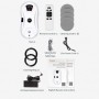 DrPhone RyzeX6 - Robot Glazenwasser / Dweil Robot - Automatische Spray – Krachtige Zuigkracht – Voor Ramen of vloeren - Wit