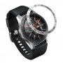 DrPhone BR1 Metalen RVS Bezel Ring – Randbeschermer - Geschikt voor Samsung Galaxy Watch 3 41 mm - Anti-kras - Zwart