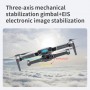 LUXWALLET LIBRA5 - FPV Drone Quadcopter – 28.8Km/h – 5G GPS 1.2 KM - 3-Axis Gimbal Camera - Full HD Camera – Donker Grijs