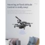 LUXWALLET SkyX - 10.8 km - 29 Gram - Mini Drone Met Camera – Opvouwbaar - Richtingspunt vluchtmodus - Zwart