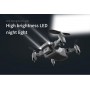 LUXWALLET SkyX - 10.8 km - 29 Gram - Mini Drone Met Camera – Opvouwbaar - Richtingspunt vluchtmodus - Zwart