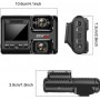 DrPhone RangeT1 PRO Dashcam – GPS - 4K Ultra HD – WiFI + Dubbele SONY IMX323 Lens - Applicatie + Loop Opnemen + App
