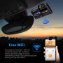 DrPhone RangeT1 Dashcam – Full HD 1080P – WiFI + Dubbele Sony IMX323 Lens - Nachtzicht - Loop Opneemfunctie - Zwart