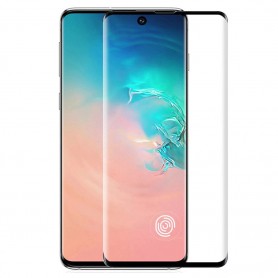 DrPhone FCG - 9H Glazen screenprotector - 3D - Volledige Dekking - Glas Scherm Beschermer - Geschikt voor de Galaxy S21Plus