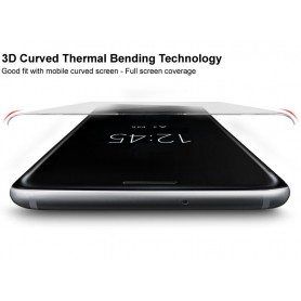 DrPhone FCG - 9H Glazen screenprotector - 3D - Volledige Dekking - Glas Scherm Beschermer - Geschikt voor de Galaxy S21Plus