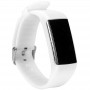 DrPhone SH2 Siliconen Horlogeband - Sportarmband Geschikt voor Polar A360 & A370 – Wit