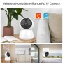 DrPhone C11 - Draadloze IP Camera – 1080P - Wifi 2.4Ghz- Detectie - Infrarood - Home Security – Bewaking – Micro SD ingang- Wit