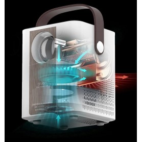 ELEMENTKEY BEAM7® - WiFi Full HD Projector – Android 7.1 Systeem - 120 Ansi Lumen - 1920x1080P-projector – Zwart