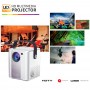 ELEMENTKEY BEAM7® - WiFi Full HD Projector – Android 7.1 Systeem - 120 Ansi Lumen - 1920x1080P-projector – Zwart