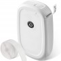 DrPhone PIX20 - Draagbare Label Maker Machine Mini Pocket Thermische Label Printer Bluetooth - 1 Print rol - wit