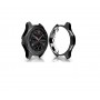 DrPhone AC4 - TPU Case - Bescherm Cover - Geschikt voor Galaxy Watch 4 42mm Classic - Soft Shell - Flexible - Zwart