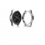 DrPhone AC4 - TPU Case - Bescherm Cover - Geschikt voor Galaxy Watch 4 42mm Classic - Soft Shell - Flexible - Zilver