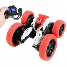 DrPhone RA1 - Afstandsbediening Auto – RC Auto - Monster Stunt Auto - Bestuurbaar speelgoed - Rood