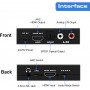 DrPhone ARC6 HDMI Audio & ARC Extractor 4K@60HZ - HDMI met SPDIF + 5.1/2CH + 3.5mm RCA R/L Audio Converter