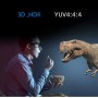 DrPhone ARC4 HDMI Audio Extractor 4K@60HZ - HDMI naar HDMI met Optical TOSLINK SPDIF + 5.1/2CH + 3.5mm Audio Converter - Zwart