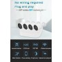 DrPhone NVRC2 – NVR Camera Systeem - 1080P – 2TB Oslag - Bewegingssensor – Waterdicht – Tuya Mobiele Applicatie Bediening