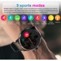 DrPhone SW15 Hybrid - 4G Smartwatch - WiFi / GPS / LTE - Android 9.1 - Krachtig 4GB Ram / 64GB - 1050 mAh Accu - Bruin