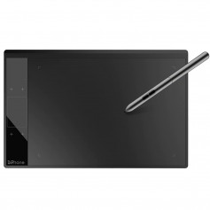 DrPhone DrawXT1 – Digitale Teken Tablet - 250pps - Tekenblok Met 8192 Niveaus - Pen met Accu - Zwart
