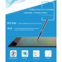 DrPhone DrawtX1 – Digitale Pen Tablet - 250pps - Tekenblok Met 8192 Niveaus - Batterijloze Pen - Zwart