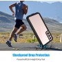 DrPhone Samsung Galaxy S22 6.1 inch Waterdicht hoesje met Ingebouwde schermbeschermer- IP68 - Volledige bescherming – Zwart