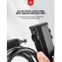 DrPhone VS1 – Fietsslot Met Vingerscan – Vingerafdruk Slot – 10 Vingerafdruk Patronen – IP65 Waterdichte Slot - Zwart