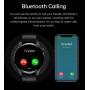 DrPhone ModelX5 - Metalen Smartwatch 46mm - Sport - Touchscreen - Berichten - Bluetooth Bellen - Nederlands - Zilver