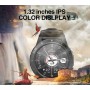 DrPhone PureSport Pro2 - GPS Horloge voor Mannen - Carbon Koolstofvezel Watch - 120 Sport Modus - 50 meter Waterdicht