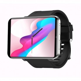 DrPhone SWX-2 - 4G Smartwatch - 2.86 inch Mega Scherm - 1GB Ram - 16GB Opslag - Grote Horloge + WiFi + GPS - Zilver