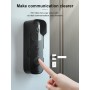 DrPhone HDV1-A – Smart Home Video Deurbel – Nachtvisie & Infrarood – Camera Met Mobiele App – Bewegingsdetectie - Zwart