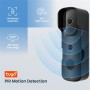 DrPhone HDV1-A – Smart Home Video Deurbel – Nachtvisie & Infrarood – Camera Met Mobiele App – Bewegingsdetectie - Zwart
