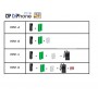 DrPhone HDV1-A – Smart Home Video Deurbel – Nachtvisie & Infrarood – Camera Met Mobiele App – Bewegingsdetectie - Zwart