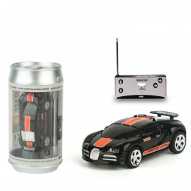 DrPhone TinyCars - Sport R/C Racer Radio Besturing - 20 KM/H - RC Micro Racing - Black Rider