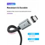 DrPhone TITAN - Type C naar USB-C - 100W - Magnetische Kabel Voor o.a. MacBook / iPad - PD + Data Transfer - Zwart