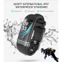 DrPhone KidsTime X10 - Bluetooth Horloge voor Kids - Hartslagmeter - Notificaties - Stappenteller - Geel/Zwart