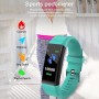 DrPhone KS1 – Bluetooth Sporthorloge – IP67 Waterdichte Sporthorloge – Met Bloeddruk En Hartslagmeter – Mobiele App - Zwart